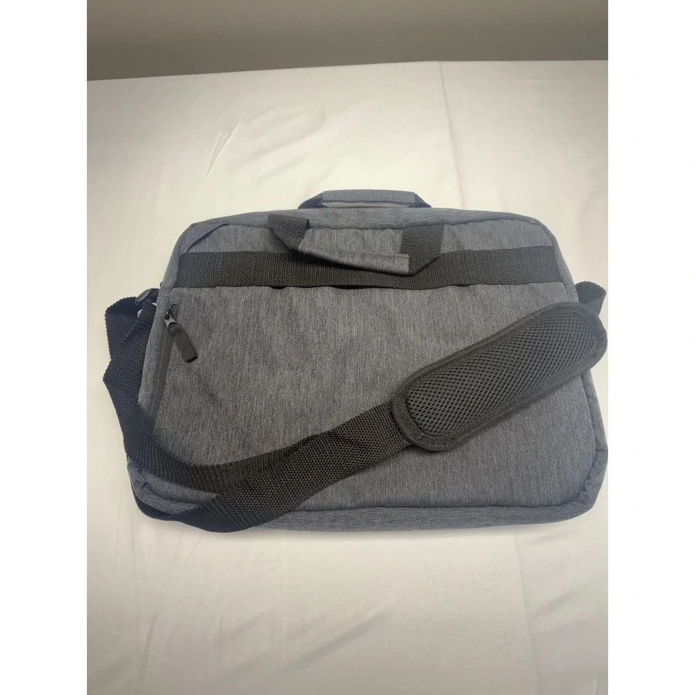 HP Prelude Top Load Laptop Bag‎ Gray 15.6 Inch Briefcase Shoulder Strap Utility